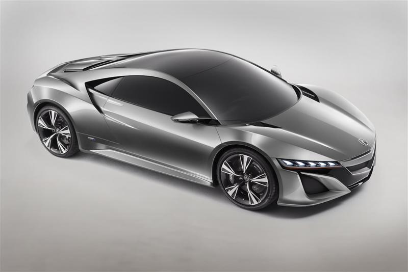 Acura NSX Concept Supercar Information