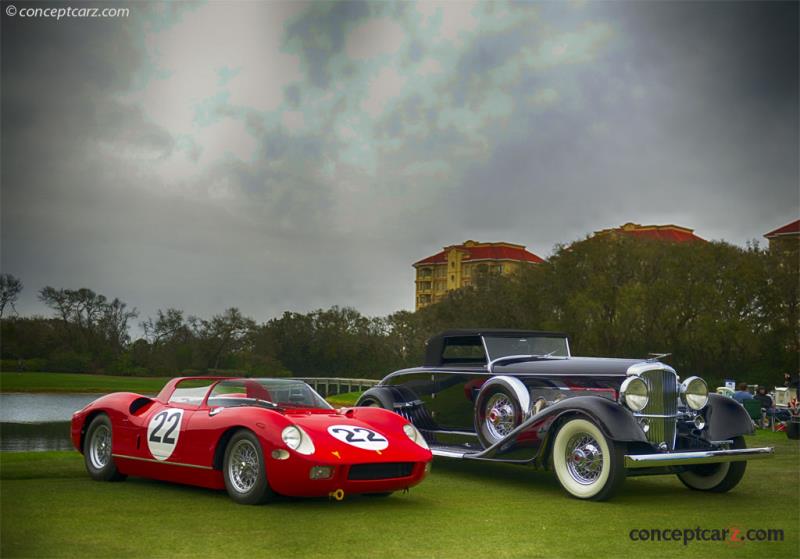 1929 Duesenberg J/SJ Convertible And 1963 Ferrari 250/275P Win Best Of Show At The 23rd Annual Amelia Island Concours D'Elegance