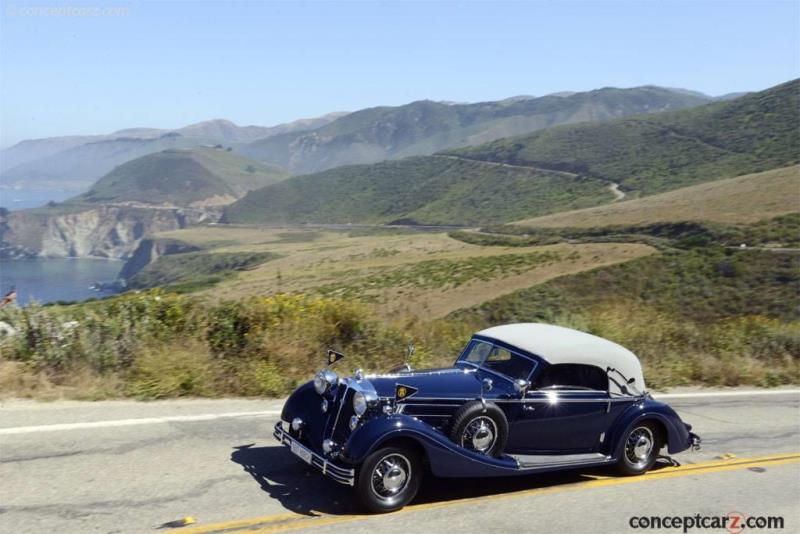 1937 Horch 853 Sport Cabriolet Named Best Of Show During Petersen Concours d'Elegance