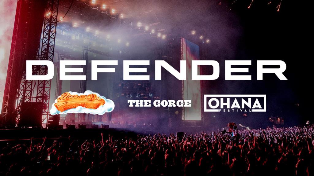 Defender embraces live music as official luxury vehicle partner at Dreamville Festival, Ohana Festival, and The Gorge Amphitheatre