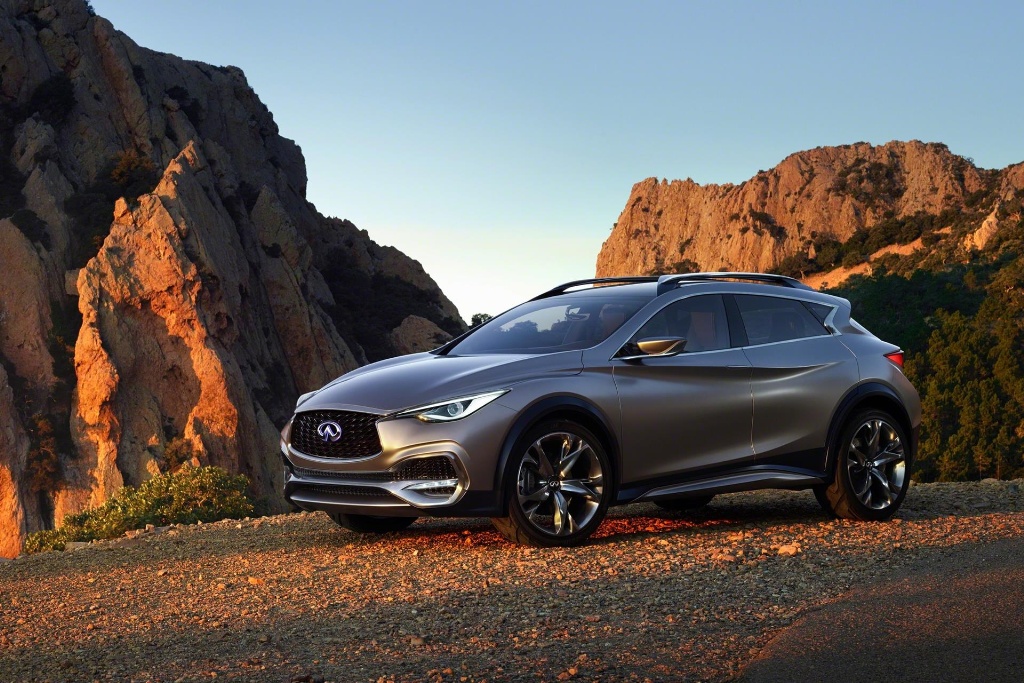 Infiniti QX30 Concept makes North American debut in New York