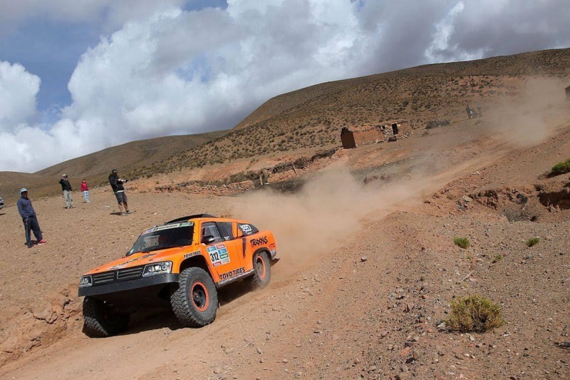 ROBBY GORDON CLAIMS EIGHTH PLACE IN STAGE 5 OF THE 2016 DAKAR RALLY, CREED FINISHES IN 33RD