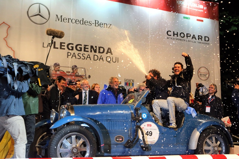 Mille Miglia – The Argentinian couple Tonconogy-Berisso triumphs