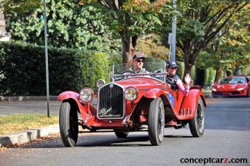 Shawn And Leanne Till In A 1931 Alfa Romeo 6C 1750 GS Won The 1000 Miglia Warm Up USA 2023
