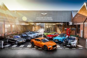Continental GT 20th anniversary Baton completes lap of the world
